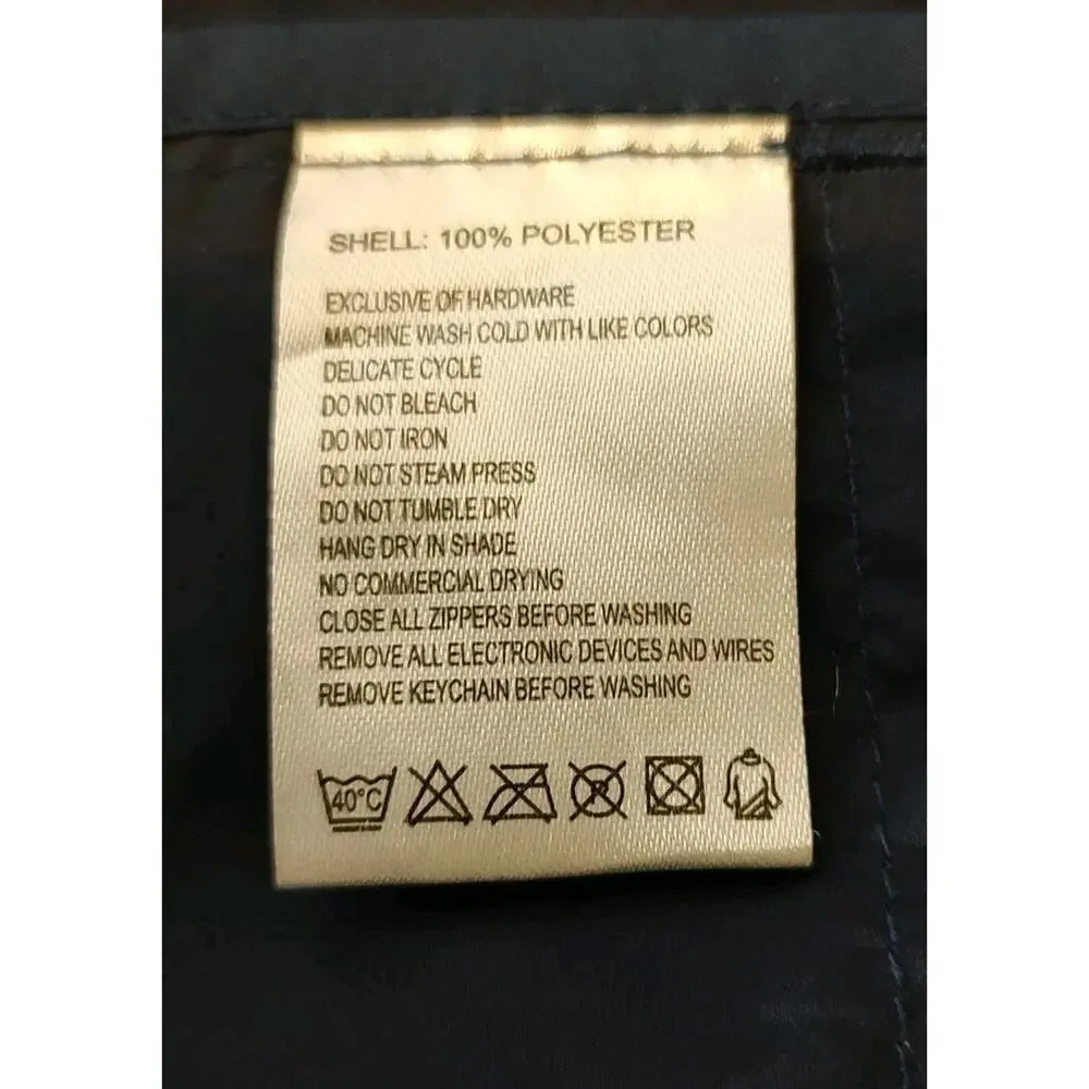 Men's SCOTTeVEST Pack Windbreaker TEC Blue Jacket Packable Repellent - XL - Picture 7 of 8